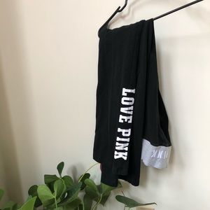 Bootleg PINK leggings